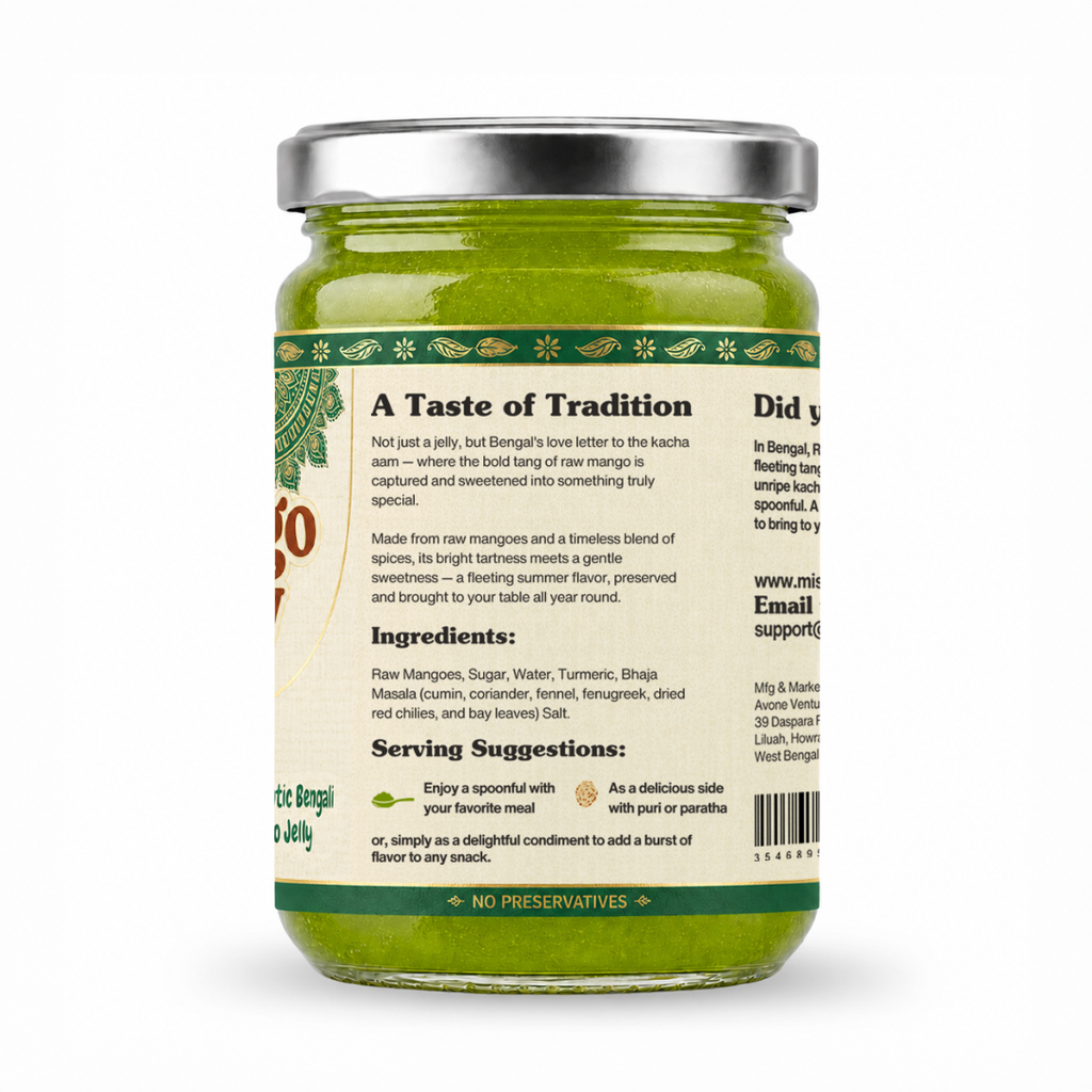 MANGO JELLY — Kacha Aam Jelly