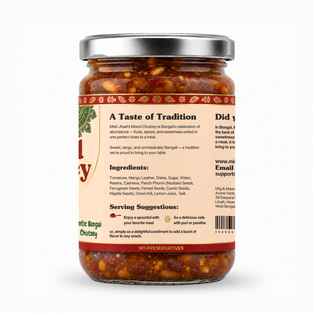 MIXED CHUTNEY — Mishti Chutney