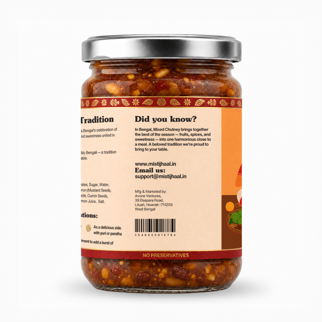MIXED CHUTNEY — Mishti Chutney