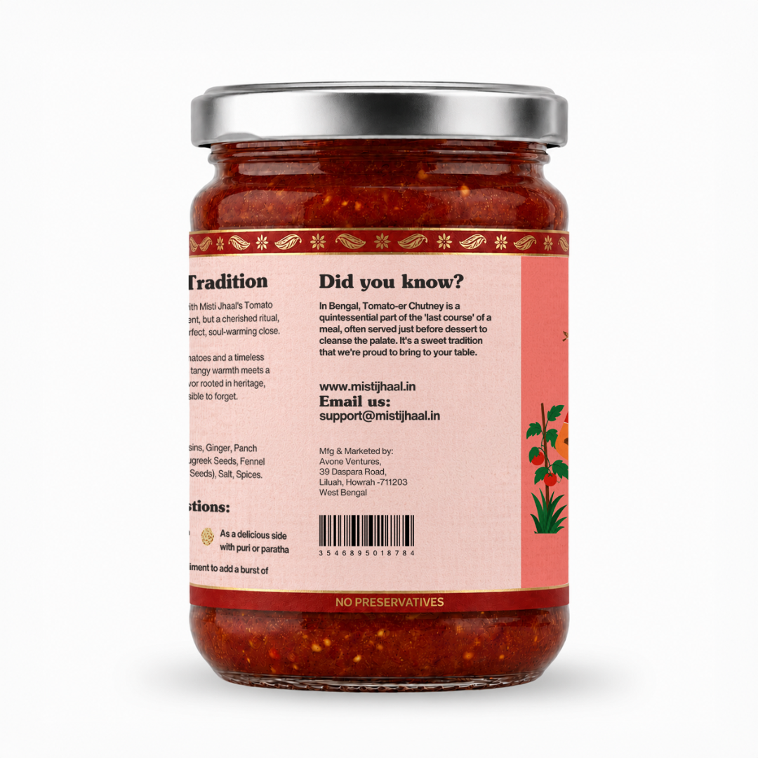 TOMATO CHUTNEY — Tomato-er Chutney
